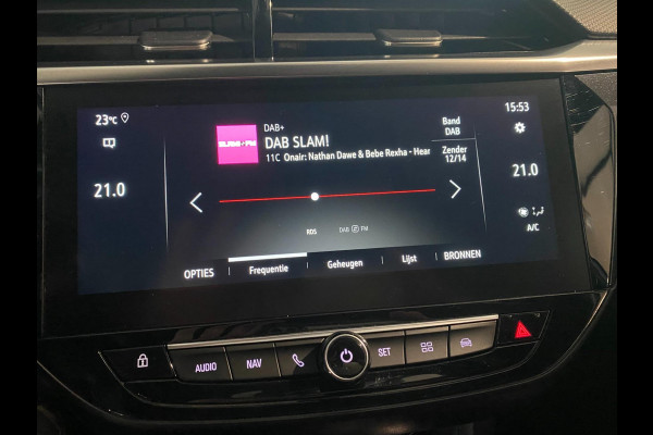 Opel Corsa 1.2 S Elegance Automaat ACC Carplay Virtual Laneassist Massagestoel Camera Navi Stoelverw Clima