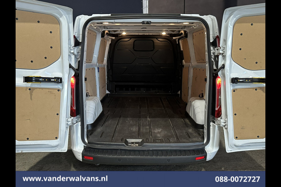 Ford Transit Custom 2.0 TDCI 131pk L2H1 Euro6 Airco | Apple Carplay | LED | Cruisecontrol | Stoelverwarming Verwarmde voorruit, Parkeersensoren, Bijrijdersbank, 2800kg trekvermogen