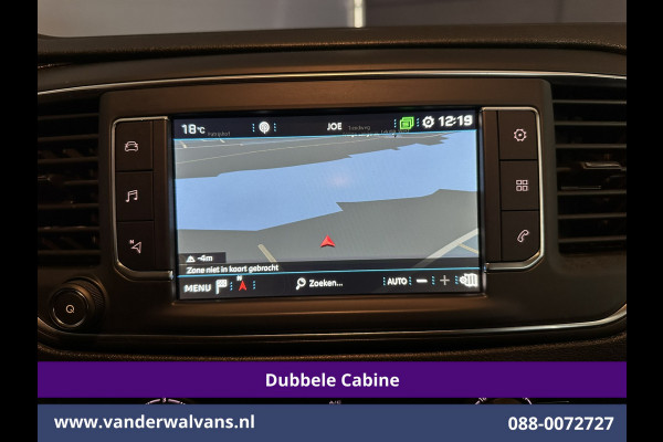 Peugeot Expert 2.0 BlueHDI 123pk L3H1 Dubbele cabine Euro6 Airco | 5-Zits | Navigatie | Imperiaal | Cruisecontrol Apple Carplay, Android Auto, Parkeersensoren, 2500kg Trekvermogen