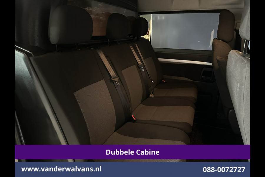Peugeot Expert 2.0 BlueHDI 123pk L3H1 Dubbele cabine Euro6 Airco | 5-Zits | Navigatie | Imperiaal | Cruisecontrol Apple Carplay, Android Auto, Parkeersensoren, 2500kg Trekvermogen