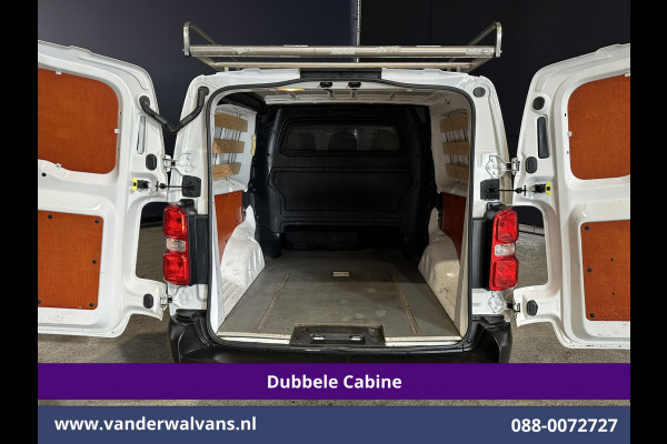 Peugeot Expert 2.0 BlueHDI 123pk L3H1 Dubbele cabine Euro6 Airco | 5-Zits | Navigatie | Imperiaal | Cruisecontrol Apple Carplay, Android Auto, Parkeersensoren, 2500kg Trekvermogen