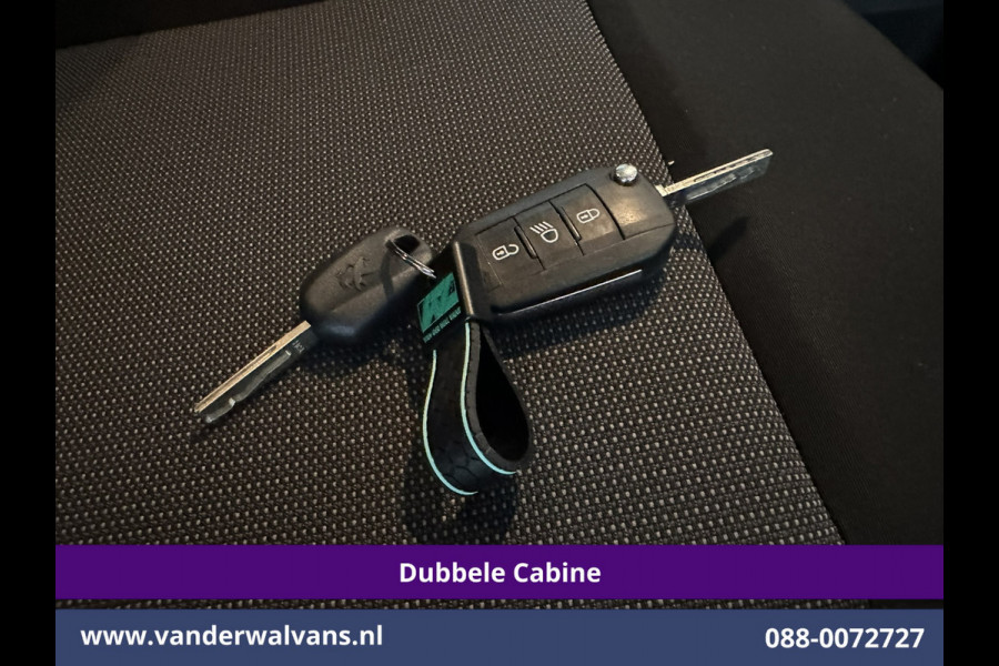 Peugeot Expert 2.0 BlueHDI 123pk L3H1 Dubbele cabine Euro6 Airco | 5-Zits | Navigatie | Imperiaal | Cruisecontrol Apple Carplay, Android Auto, Parkeersensoren, 2500kg Trekvermogen