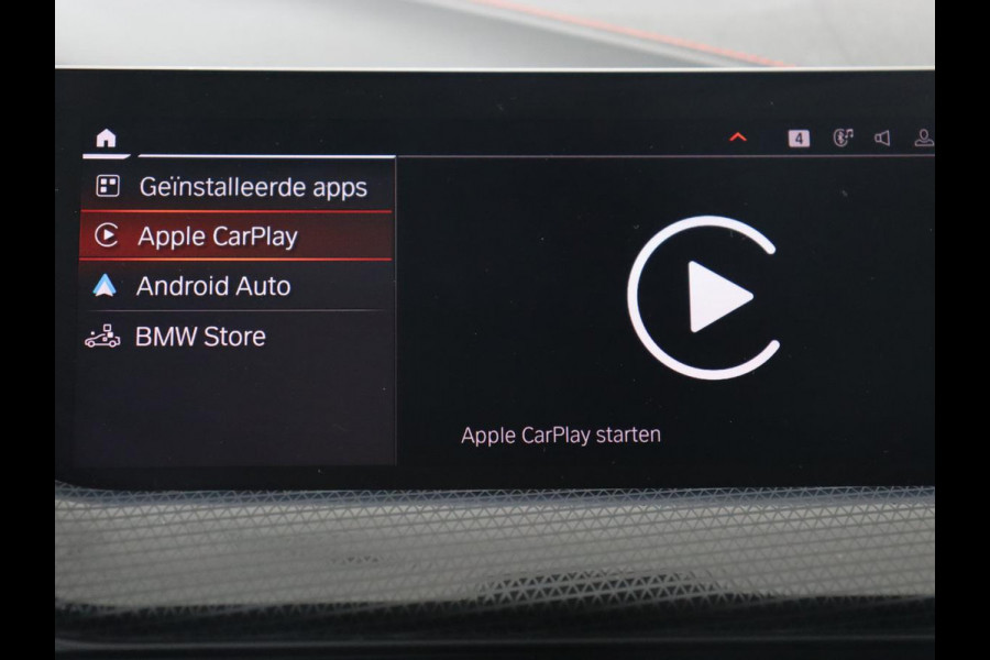BMW 1-serie 118i High Executive | Sport line | Automaat | Carplay | Navigatie | DAB | Sfeerverlichting | Stoelverwarming | Climate controle | Cruise control | Half Leder