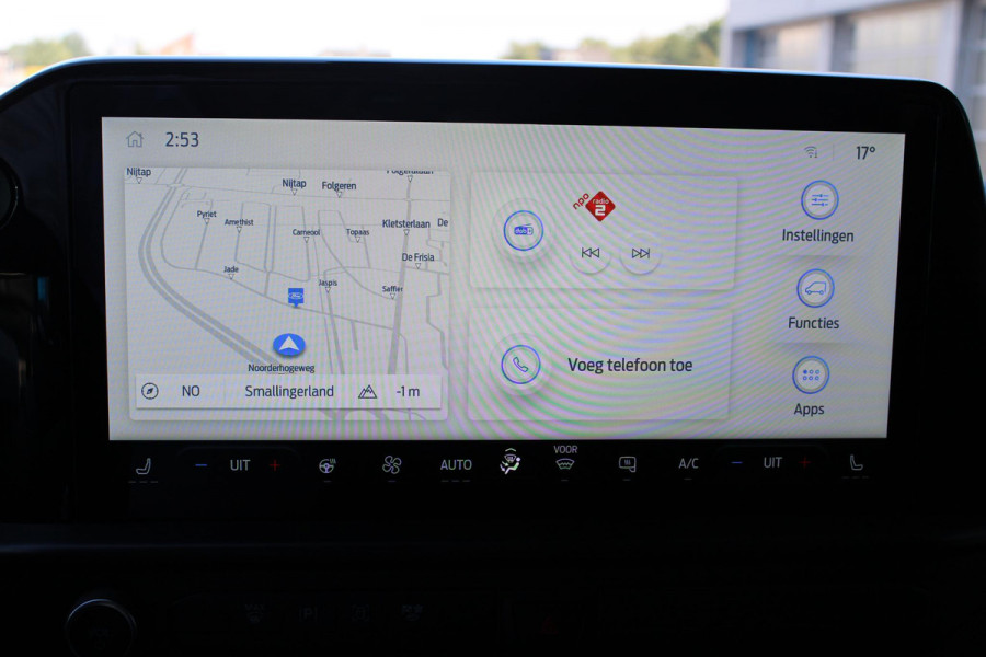 Ford Transit Custom 320 2.5 PHEV L2H1 MS-RT DC 233pk | | Dubbele Cabine | Dubbele zijschuifdeur | Inklapbare trekhaak | Navigatie systeem | Adaptieve LED koplampen met verblindingsvrij grootlicht | Bekleding zijwand en achterdeuren (volledig)