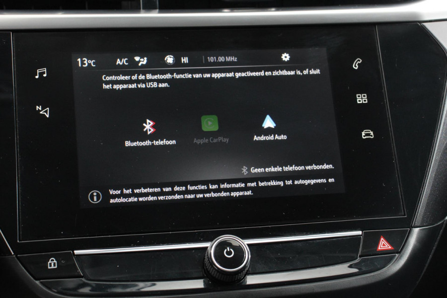 Opel Corsa 1.2 Turbo 102pk Elegance Navigatie Apple Carplay/Android Auto Climate Control Camera Parkeer sensoren V+A Lichtmetalen Velgen Cruise Control