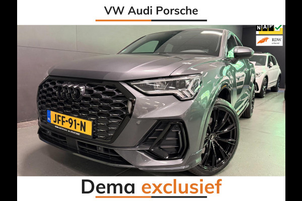 Audi Q3 Sportback 45 TFSI e 2X S-LINE BLACKLINE 20'' V-COCKPIT/NAVI/DAB/LED/CAM/ECC/PDC/CRUISE///