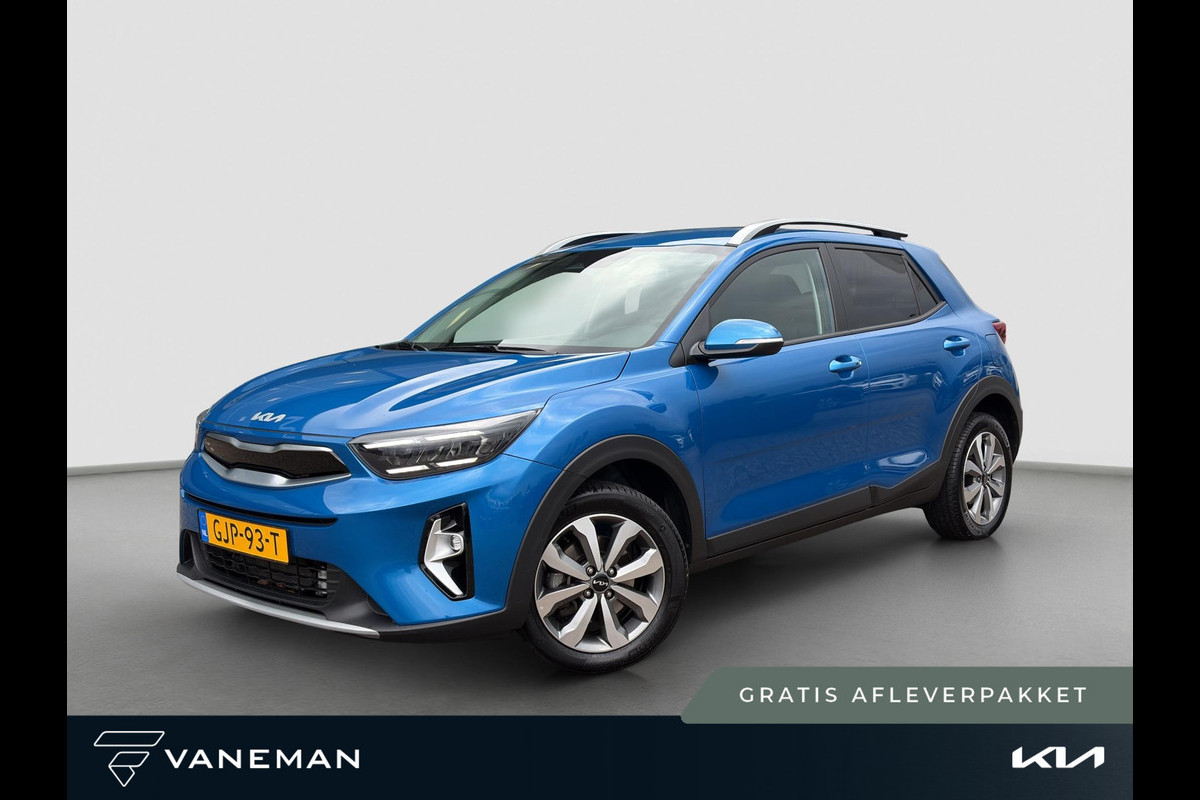 Kia Stonic 1.0 T-GDi MHEV DynamicPlusLine Automaat | Camera | LMV | Cruise | Navi | LED | Stoel- en Stuurverwarming | Privacy Glass | Apple Carplay & Android Auto |