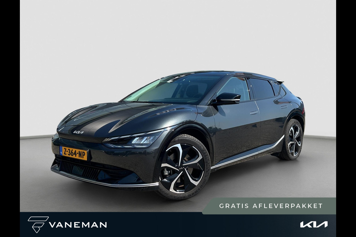 Kia Ev6 Plus Advanced 77.4 kWh | Prijs incl. vooraftrek 2000.- inruilpremie | Automaat | Cruise | Camera | Stoelverwarming & Verkoeling | Apple Carplay & Android Auto | Sensoren |