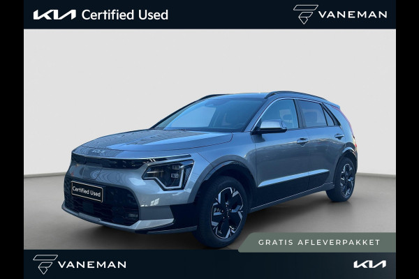 Kia Niro EV Edition Advanced 64.8 kWh | Prijs incl. vooraftrek 2000.- inruilpremie | Automaat | Leder | Navi | Clima | Stoel- en stuurverwarming | LMV |