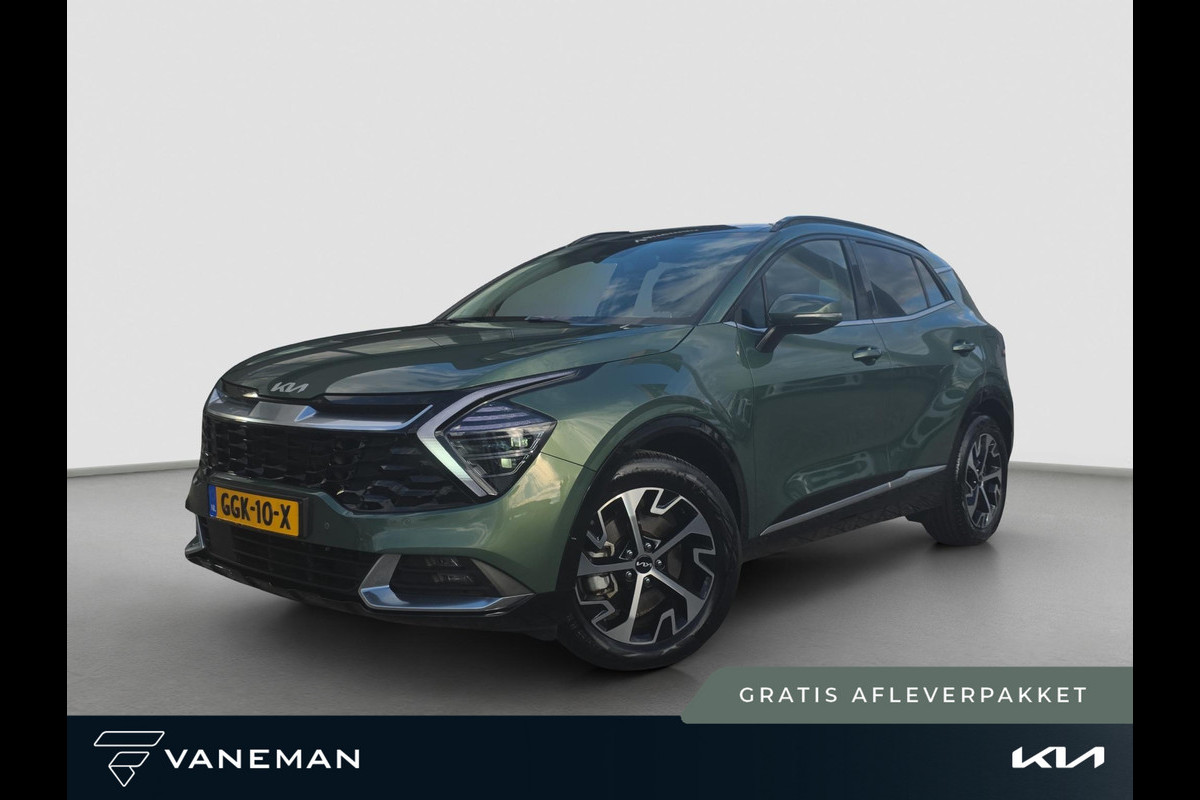 Kia Sportage 1.6 T-GDi Hybrid DynamicPlusLine Automaat | Pano | Stoelverwarming voor/achter | Camera | Dodehoekherkenning | Elektrische Stoelen | Cruise | Apple Carplay & Android Auto |