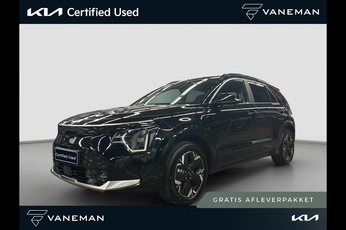 Kia Niro EV Edition Advanced 64.8 kWh | Prijs incl. vooraftrek 2000.- inruilpremie | Automaat | Navi | Clima | Cruise | Stoel & Stuurverwarming | Leder | Schuif Kanteldak | Sensoren |