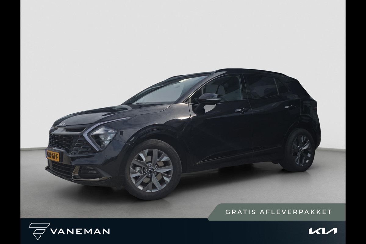 Kia Sportage 1.6 T-GDi Hybrid Dark Edition | Leder | Stoel- en Stuurverwarming | Navigatie | Camera |