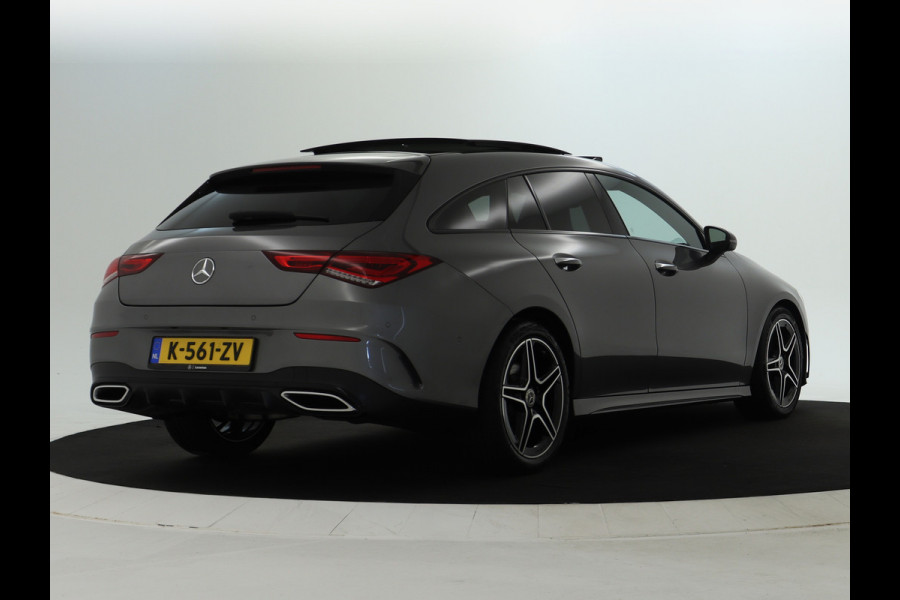 Mercedes-Benz CLA-Klasse Shooting Brake 200 Business Solution AMG Panoramadak | 5 spaaks lichtmetalen velgen | elct. bed. voorstoelen met memory | parking support met camera achter | Inclusief 24 maanden MB Certified garantie voor Europa.