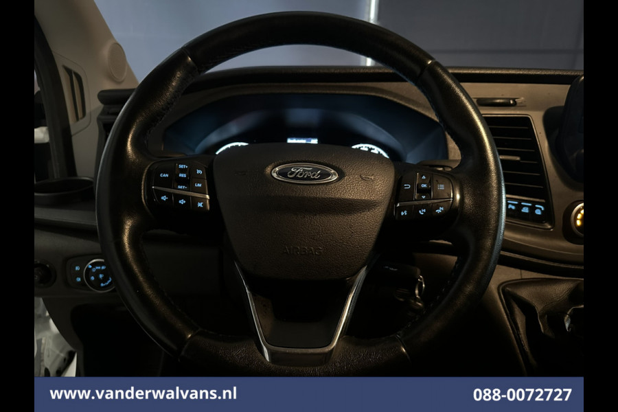 Ford Transit 2.0 TDCI 185pk L4H3 Euro6 Airco | Camera | LED | Cruisecontrol | Verwarmde voorruit Parkeersensoren, Bijrijdersbank, 2800kg trekvermogen
