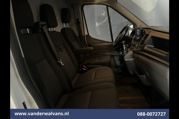 Ford Transit 2.0 TDCI 185pk L4H3 Euro6 Airco | Camera | LED | Cruisecontrol | Verwarmde voorruit Parkeersensoren, Bijrijdersbank, 2800kg trekvermogen