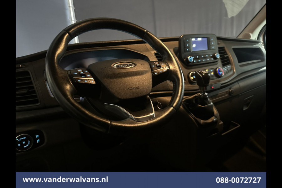 Ford Transit 2.0 TDCI 185pk L4H3 Euro6 Airco | Camera | LED | Cruisecontrol | Verwarmde voorruit Parkeersensoren, Bijrijdersbank, 2800kg trekvermogen