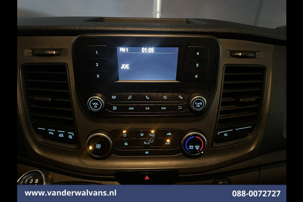 Ford Transit 2.0 TDCI 185pk L4H3 Euro6 Airco | Camera | LED | Cruisecontrol | Verwarmde voorruit Parkeersensoren, Bijrijdersbank, 2800kg trekvermogen