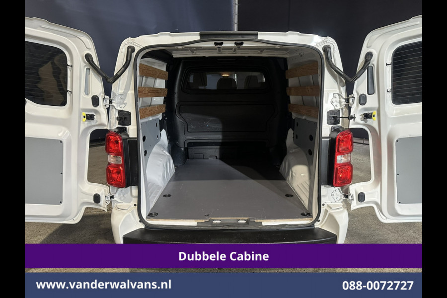 Toyota ProAce 2.0D-4D 123pk L3H1 Dubbele cabine Euro6 Airco | 5-Zits | 2x Zijdeur | 2500kg Trekhaak Navigatie, Cruiscontrol, Parkeersensoren