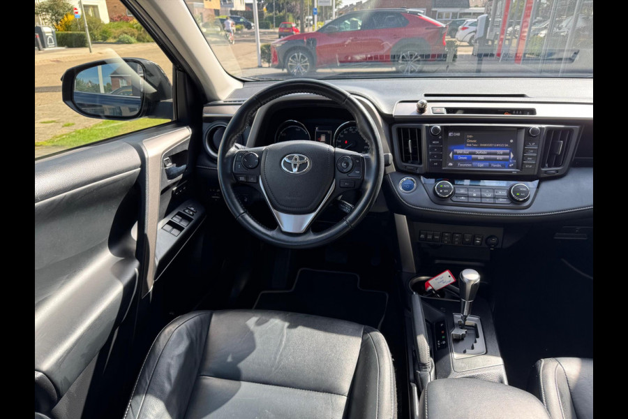 Toyota RAV4 2.5 Hybrid AWD Executive | Trekhaak, Schuifdak, Leer, Geheugenfunctie, 360 Camera, Blind spot, Stoel + Stuuverwarming