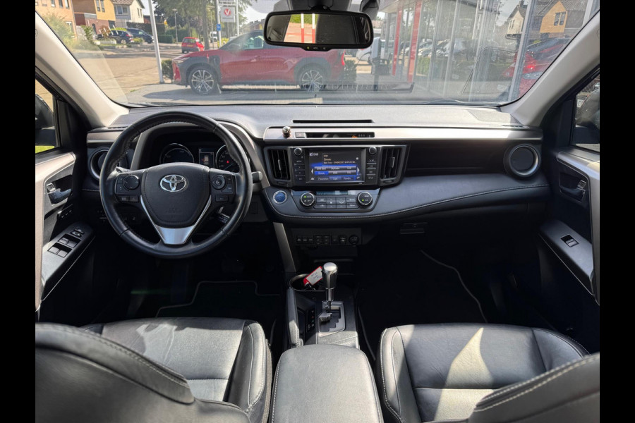 Toyota RAV4 2.5 Hybrid AWD Executive | Trekhaak, Schuifdak, Leer, Geheugenfunctie, 360 Camera, Blind spot, Stoel + Stuuverwarming
