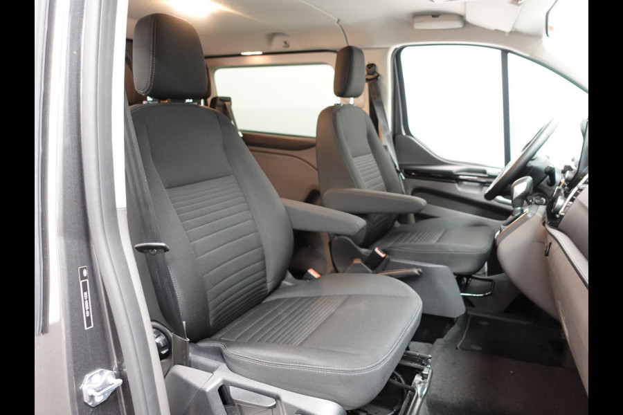 Ford Transit Custom 300 2.0 TDCI L2H1 Limited Dubbele Cabine Navi Airco 2 Schuifdeuren Trekhaak PDC voor & achter Carplay DAB