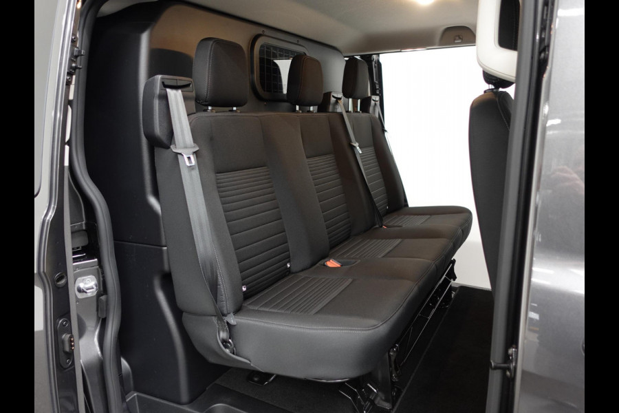 Ford Transit Custom 300 2.0 TDCI L2H1 Limited Dubbele Cabine Navi Airco 2 Schuifdeuren Trekhaak PDC voor & achter Carplay DAB