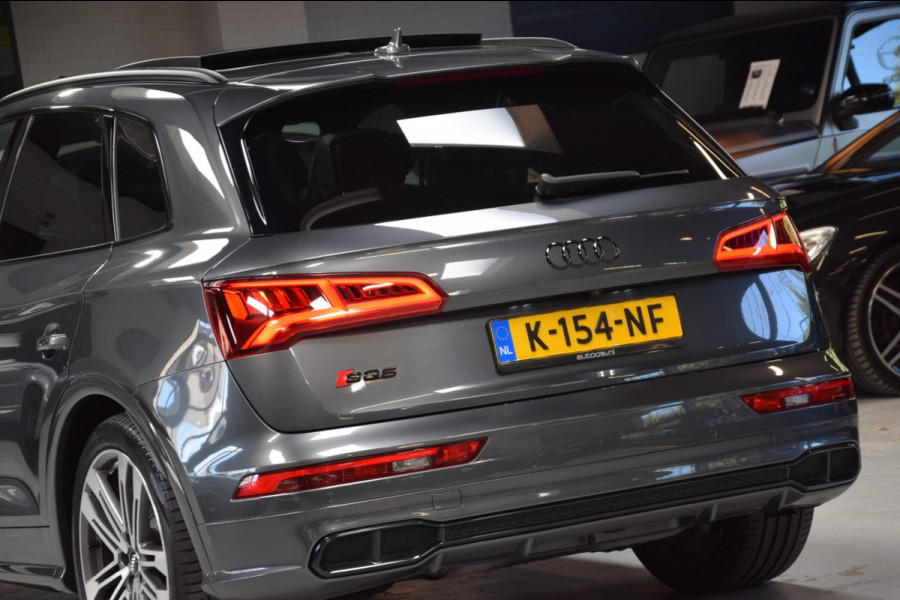 Audi Q5 3.0 TFSI SQ5 Quattro Pro Line Plus Navi|Leder|Panoramadak|354pk!|Dealer onderhouden|Luchtvering