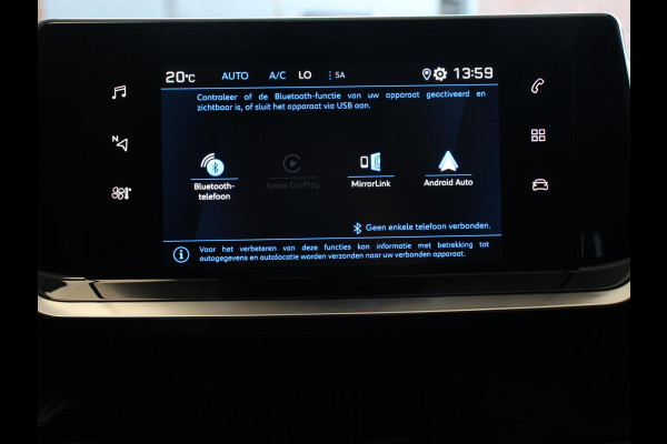 Peugeot 208 1.2 PureTech Allure Pack Climate control Adaptive cruise control LED Achteruitrijcamera Parkeersensor achter Verwarmde voorstoelen Apple Carplay/ Android Auto