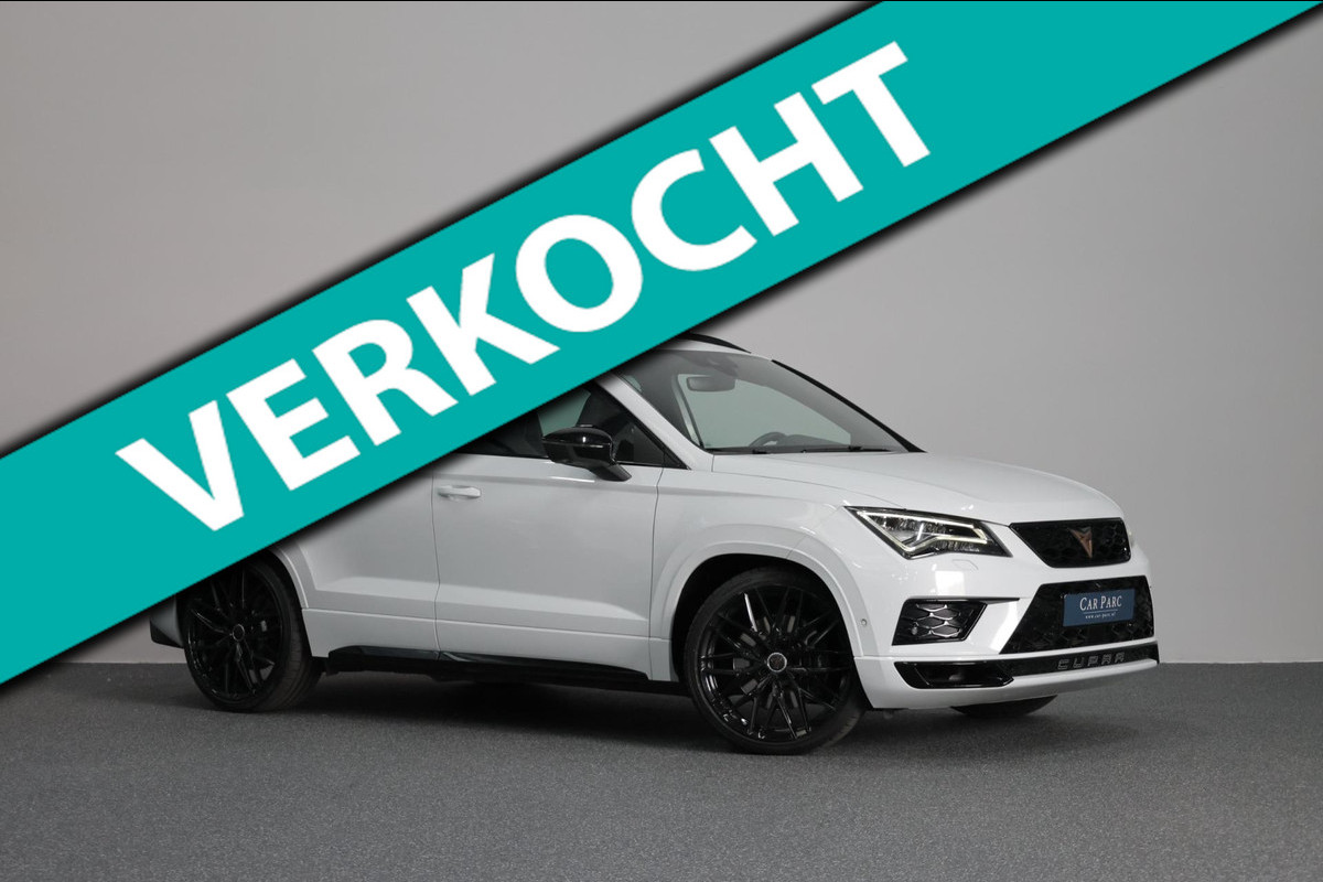 CUPRA Ateca 2.0 TSI 4DRIVE 300+PK REMUS/VIRTUAL/SFEER/BEATS/PANO/ALCANTARA+S.VERWARMING/19" LMV/CAM/ACC12 MDN GARANTIE!