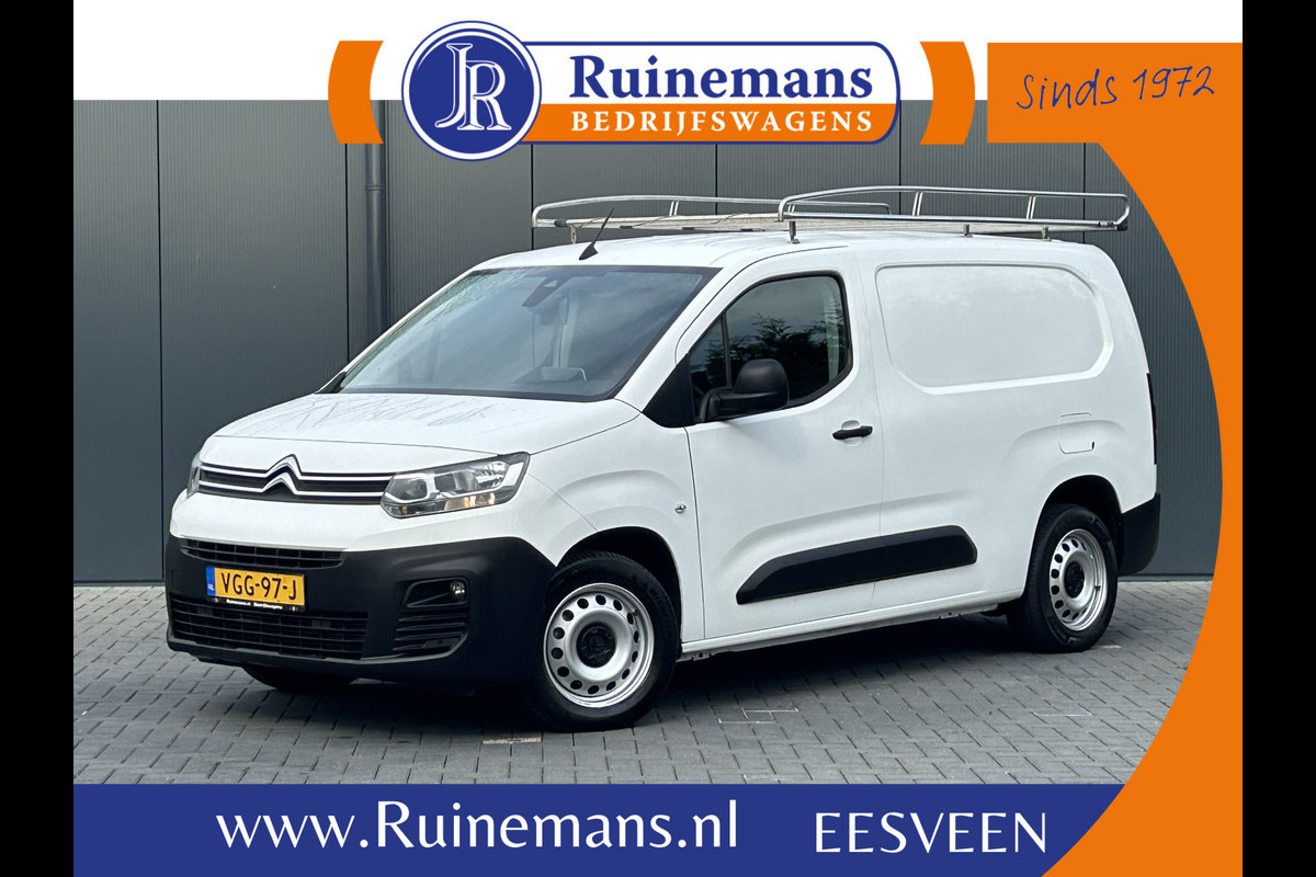 Citroën Berlingo 1.5 BlueHDI 102 PK / L2H1 / 1e EIG. / AIRCO / CRUISE / NAVI / CAMERA / BLUETOOTH / 3-ZITS / ALUCA INRICHTING / IMPERIAAL / TREKH