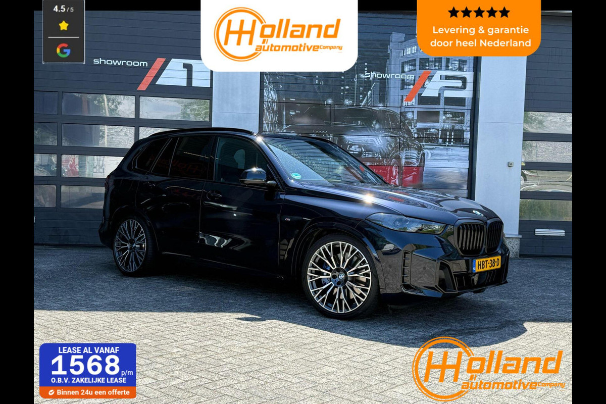 BMW X5 xDrive50e| M PACK PRO| Carbon zwart|22inch performance velg.