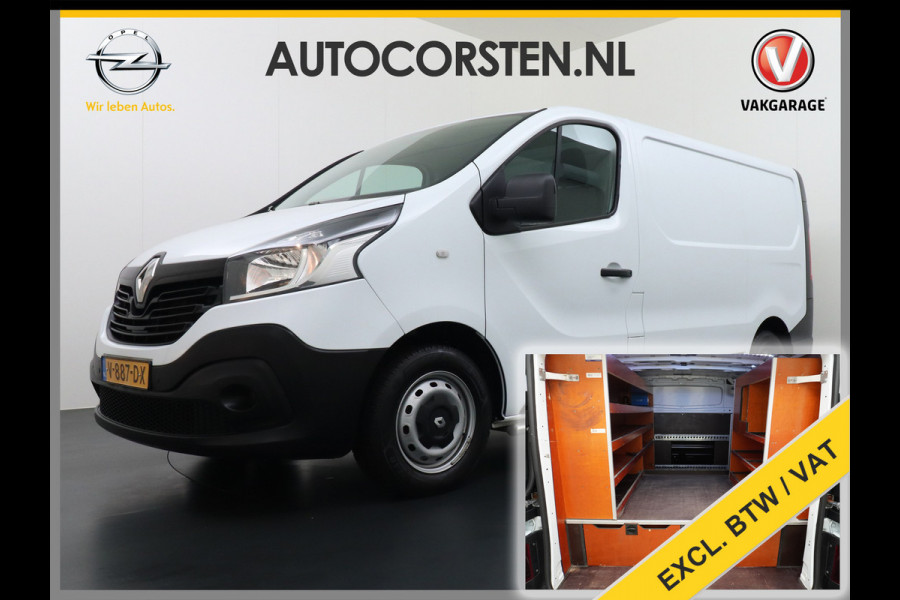 Renault Trafic dCi Navi Trekhaak Pdc CruiseControl SchuifdeurRechts Tel. Usb Airco Bluetooth Elek.Ramen/Spiegels VerstelbareStoelen T27 Comfort