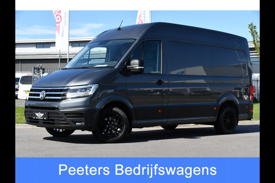 Volkswagen Crafter 35 2.0 TDI L3H3 PB Edition Highline Camera, Cruise. Carplay, LED, 177pk, Trekhaak, Automaat, multimedia, Uniek!