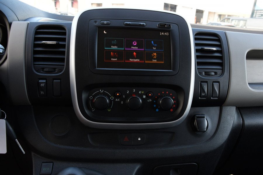Renault Trafic 1.6 dCi T29 L2H1 Comfort Cruise, Sensoren, Multimedia, 120pk, NAVI, Trekhaak, Uniek!