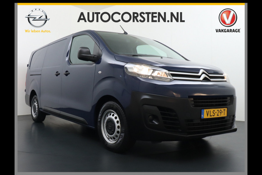 Citroën Jumpy 2.0 Aut. BlueHDI L3 120 XL 3p. Navi 1/2Leer Pdc CruiseControl Airco Usb SchuifdeurRechts Aut.Verlichting Regensensor Bluetooth