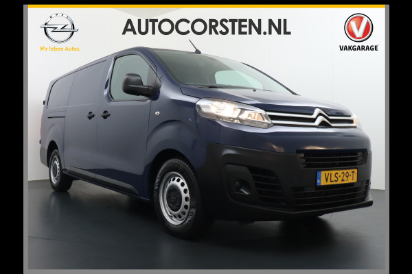 Citroën Jumpy 2.0 Aut. BlueHDI L3 120 XL 3p. Navi 1/2Leer Pdc CruiseControl Airco Usb SchuifdeurRechts Aut.Verlichting Regensensor Bluetooth