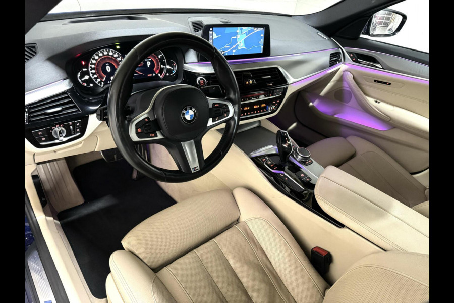 BMW 5 Serie 530d M-Sport Individual Pano HUD 360° Sfeer NAP