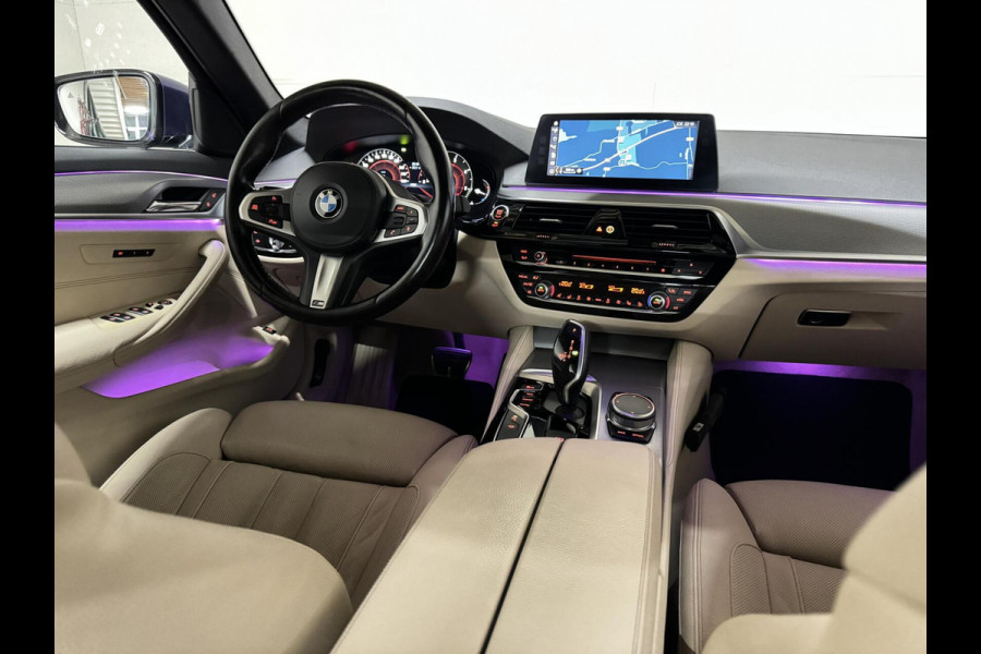 BMW 5 Serie 530d M-Sport Individual Pano HUD 360° Sfeer NAP