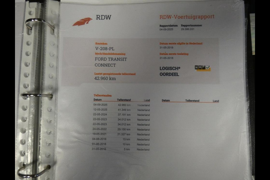 Ford Transit Connect 1.5 TDCI L2 Trend navi/cam*3 zits*trekh