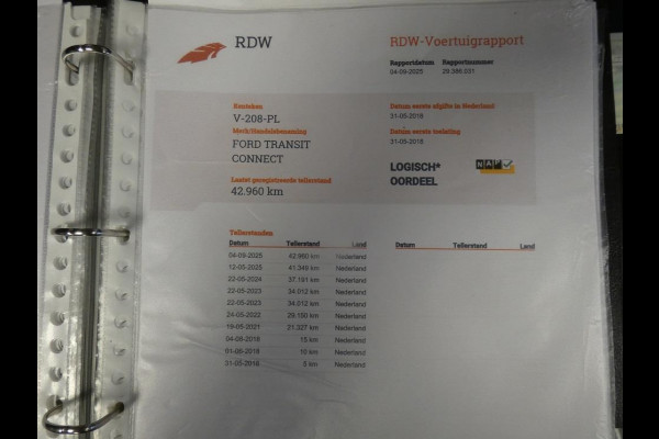 Ford Transit Connect 1.5 TDCI L2 Trend navi/cam*3 zits*trekh