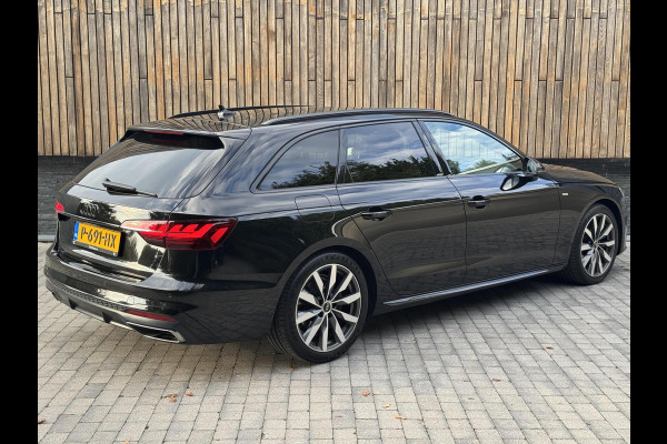 Audi A4 Avant 35 TFSI S edition Competition Automaat | Zwart optiek | Stoelverwarming | Google Navigatie | Apple CarPlay | Getint glas |
