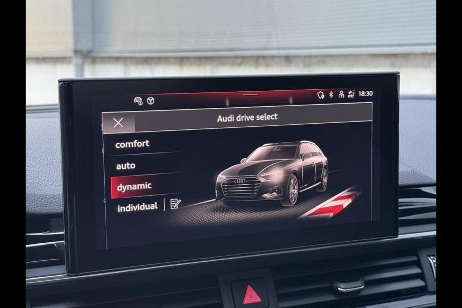Audi A4 Avant 35 TFSI S edition Competition Automaat | Zwart optiek | Stoelverwarming | Google Navigatie | Apple CarPlay | Getint glas |