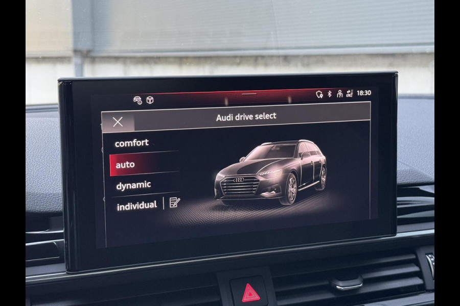 Audi A4 Avant 35 TFSI S edition Competition Automaat | Zwart optiek | Stoelverwarming | Google Navigatie | Apple CarPlay | Getint glas |