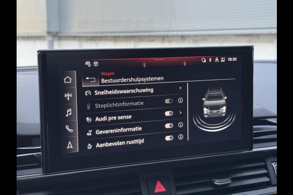 Audi A4 Avant 35 TFSI S edition Competition Automaat | Zwart optiek | Stoelverwarming | Google Navigatie | Apple CarPlay | Getint glas |