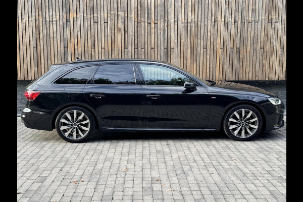 Audi A4 Avant 35 TFSI S edition Competition Automaat | Zwart optiek | Stoelverwarming | Google Navigatie | Apple CarPlay | Getint glas |