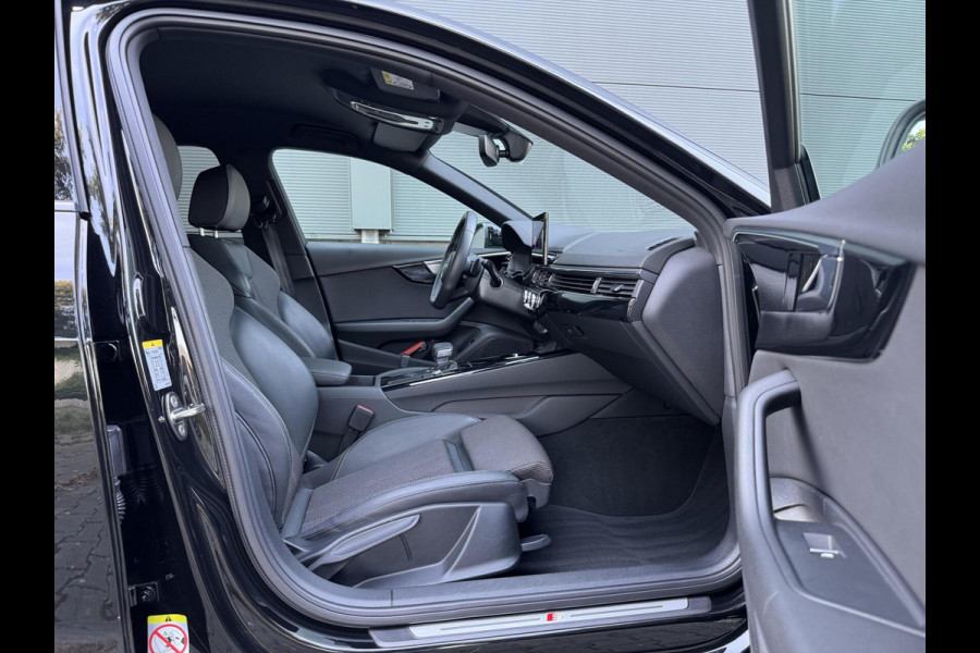 Audi A4 Avant 35 TFSI S edition Competition Automaat | Zwart optiek | Stoelverwarming | Google Navigatie | Apple CarPlay | Getint glas |
