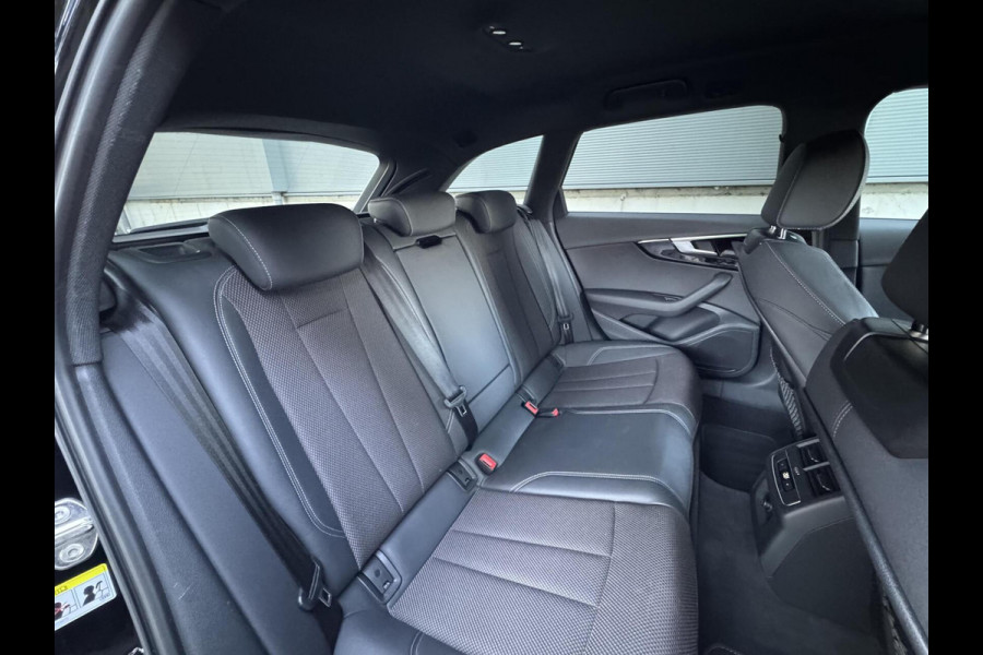 Audi A4 Avant 35 TFSI S edition Competition Automaat | Zwart optiek | Stoelverwarming | Google Navigatie | Apple CarPlay | Getint glas |