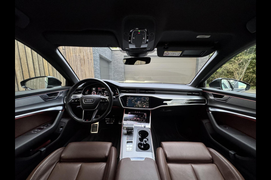 Audi A6 Avant 40 TFSI S edition Automaat | Cognac leer | LED Matrix verlichting | Stoelverwarming | Sfeerverlichting | Zonneschermen zij