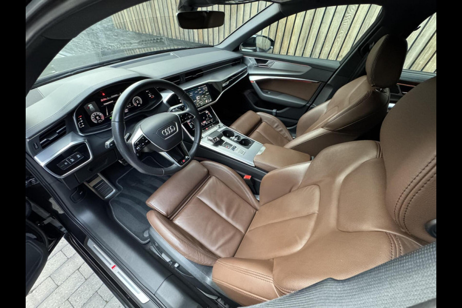 Audi A6 Avant 40 TFSI S edition Automaat | Cognac leer | LED Matrix verlichting | Stoelverwarming | Sfeerverlichting | Zonneschermen zij