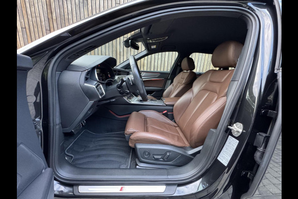 Audi A6 Avant 40 TFSI S edition Automaat | Cognac leer | LED Matrix verlichting | Stoelverwarming | Sfeerverlichting | Zonneschermen zij